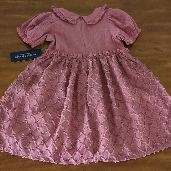 Mabel & Honey Clarabelle Gauze Natural Waist Dress size 6 NEW with Tags - Picture 7 of 9